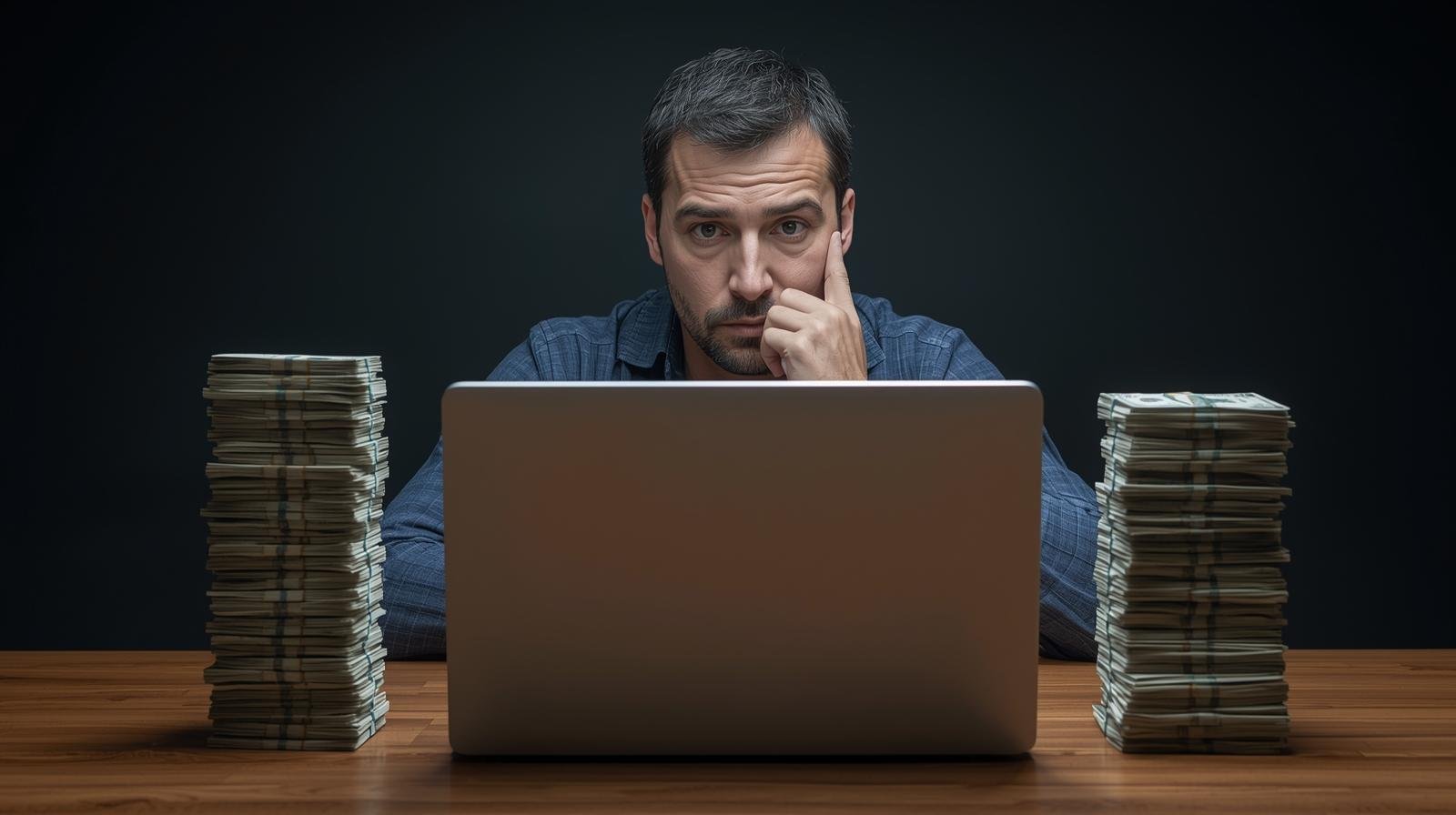 Profitable but no cash